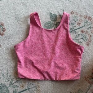 Outdoor Voices Pink Crop Top